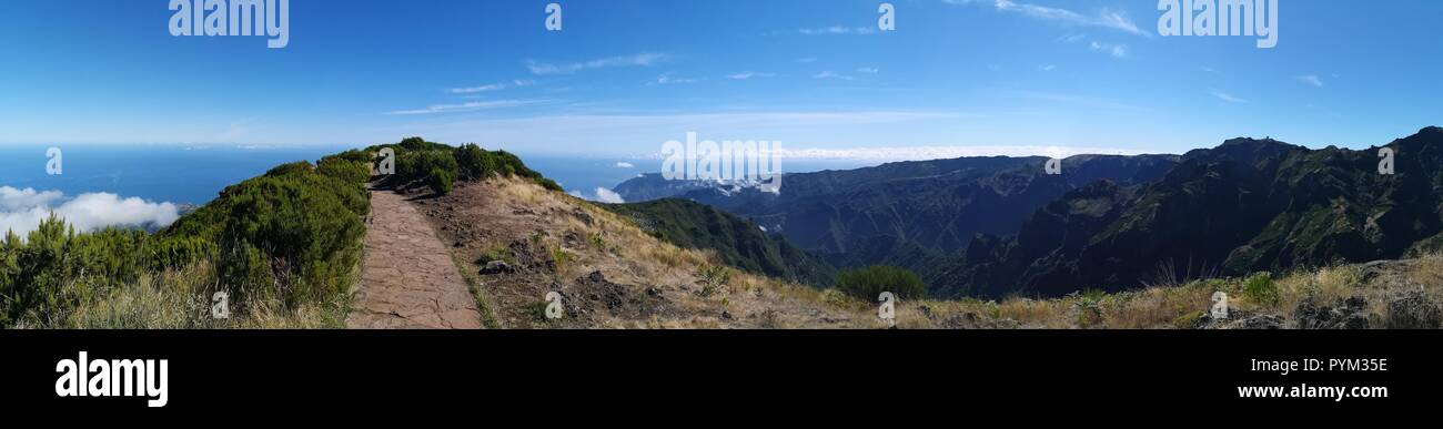 Madeira, Portugal - panorama view Stock Photo
