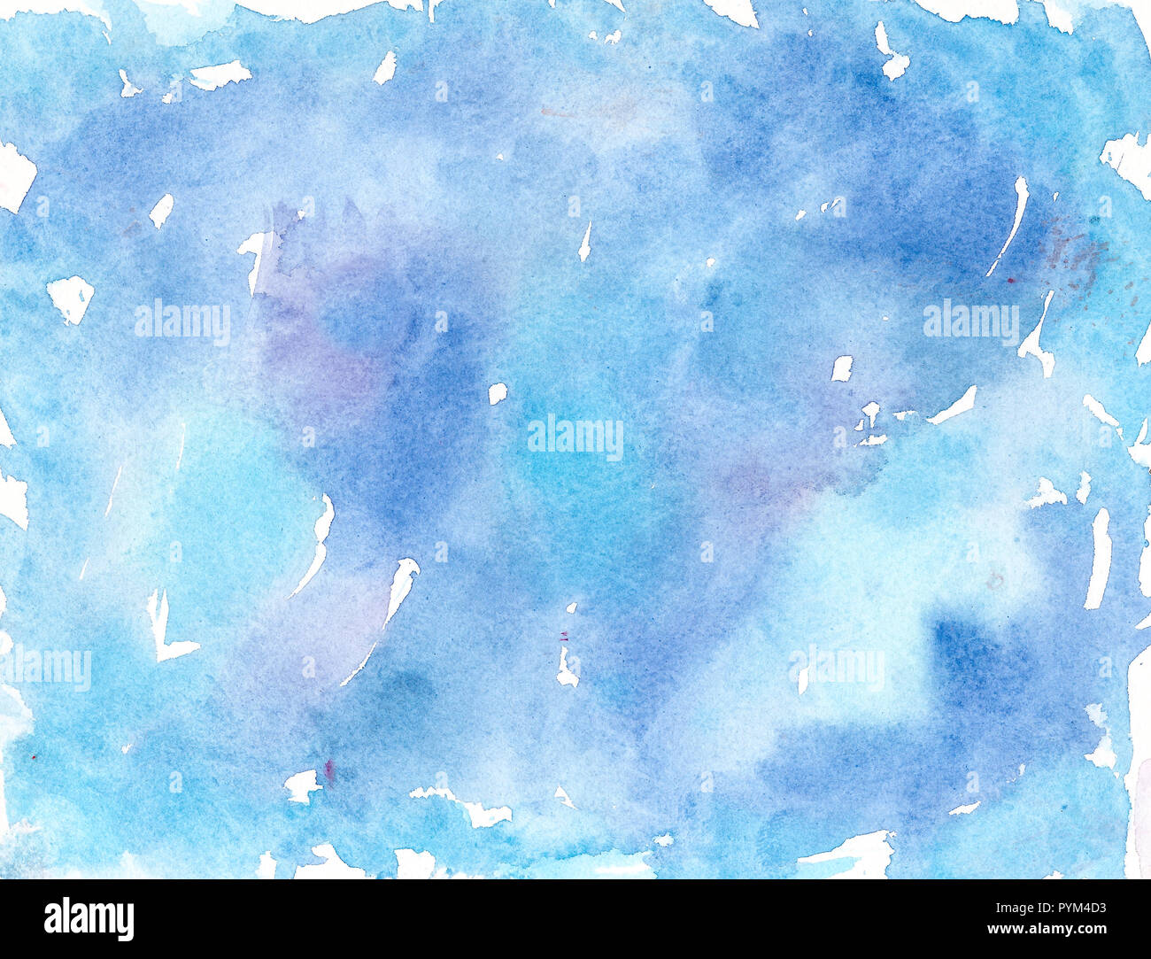 watercolor blue background Stock Photo - Alamy