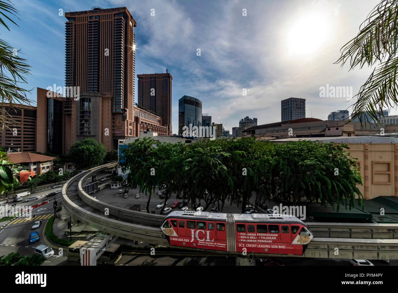 Monorail aerial hires stock photography and images  Alamy