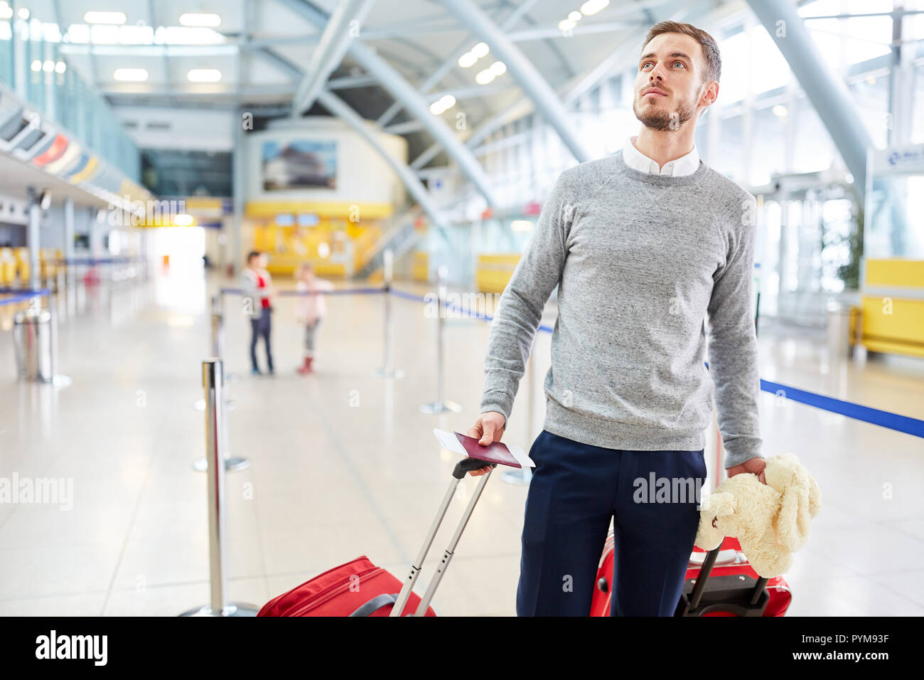 connecting flight baggage