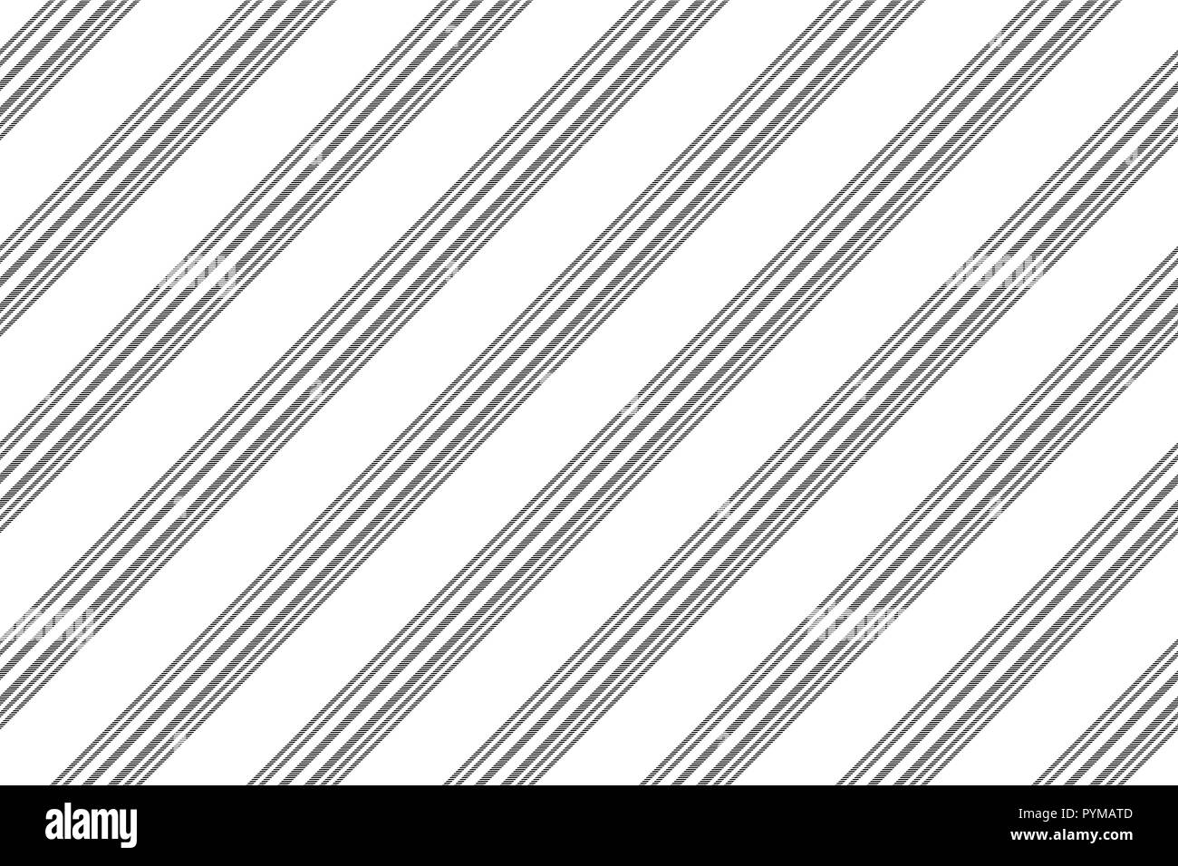 Black white diagonal lines seamless pattern. Vector illustration Stock ...