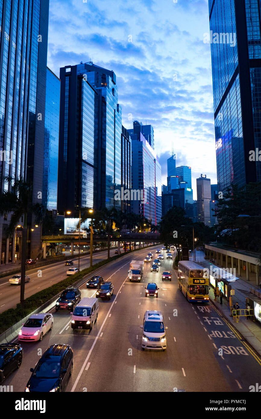 Central Hong Kong buildings and development Stock Photo - Alamy