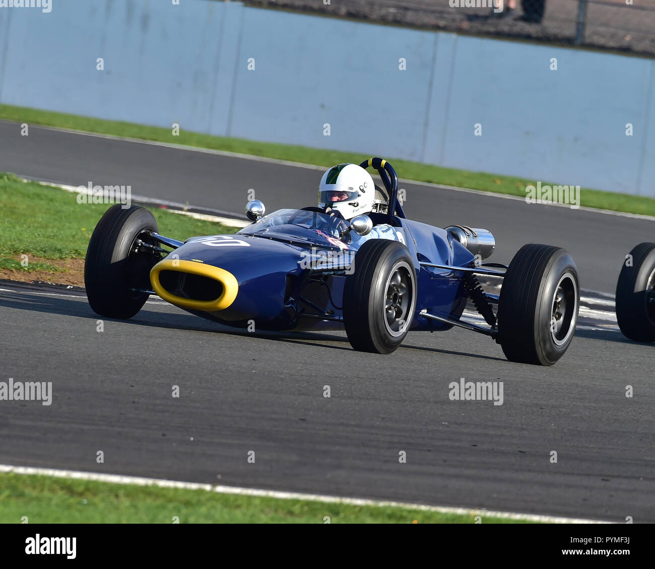 Roger Fowler, Lola T60, FJHRA, Historic Formula Junior Rear Engine
