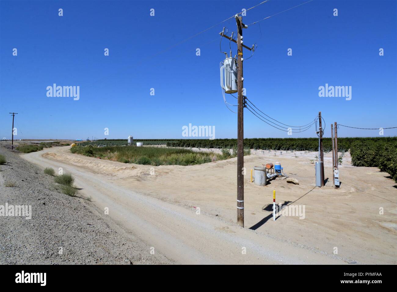 Drought in Central Valley of California CA Stock Photo Alamy