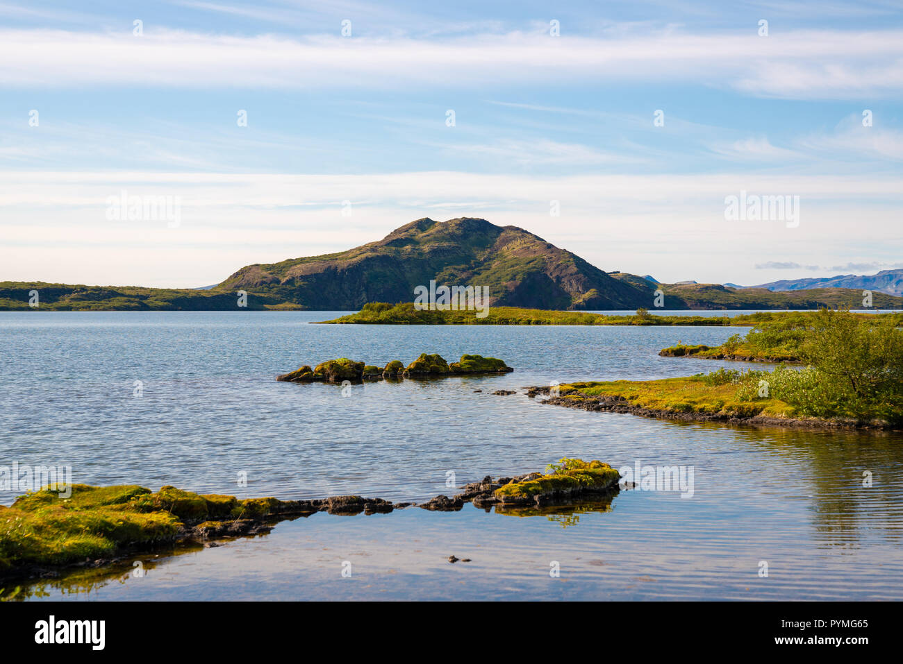 Lake in Islandia Stock Photo