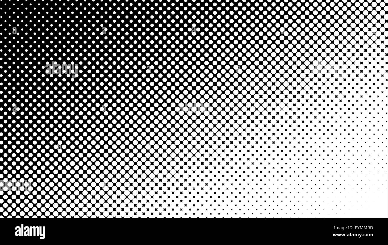 Retro comic background gradient halftone Black and White Stock Photos ...