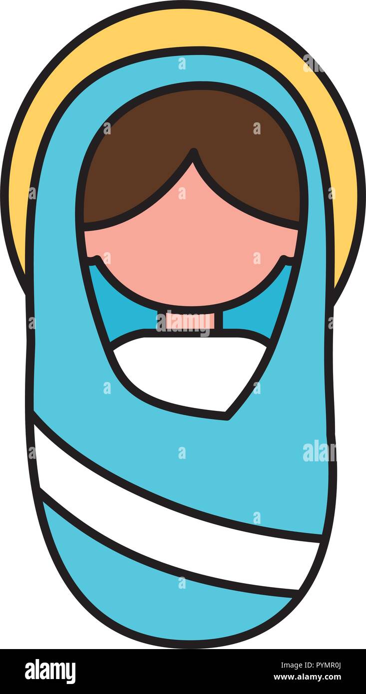 Cute baby jesus manger character hi-res stock photography and images ...