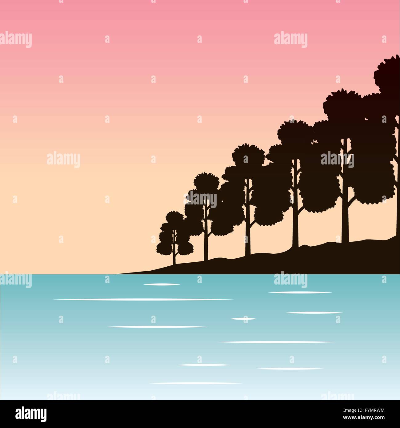 nature landscape background Stock Vector Image & Art - Alamy