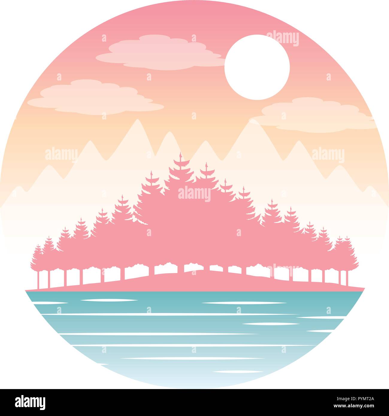 nature landscape background Stock Vector Image & Art - Alamy