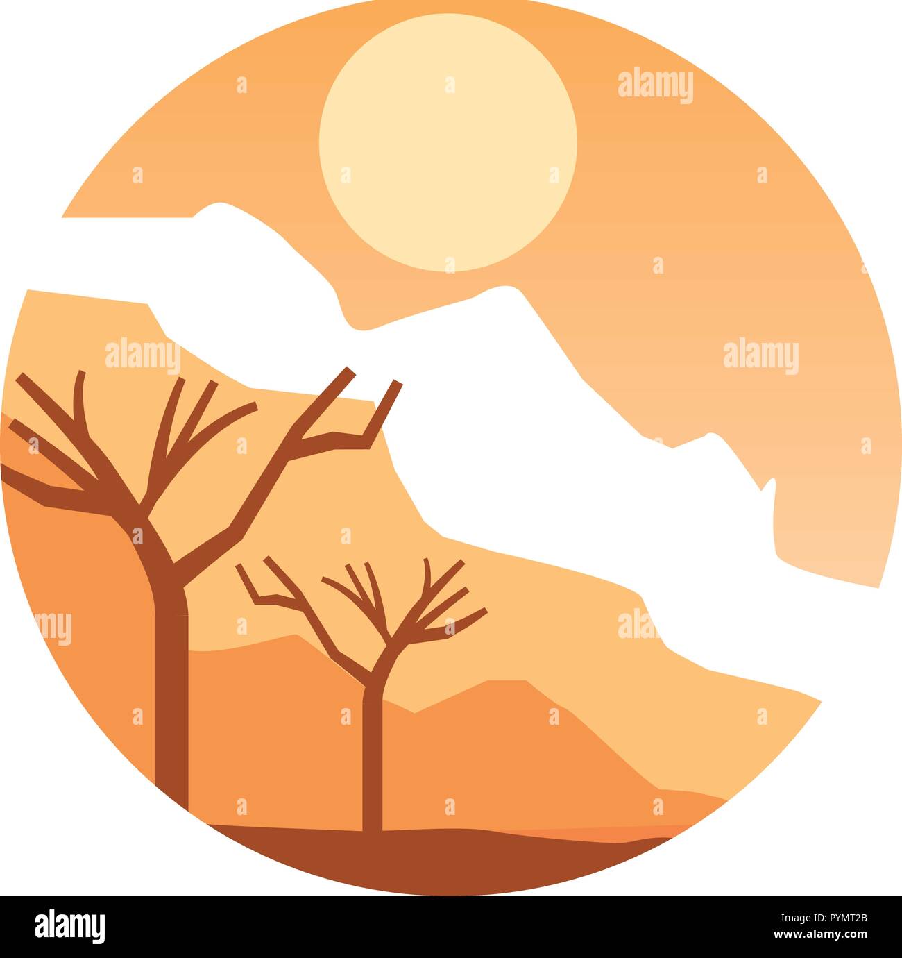 nature landscape background Stock Vector Image & Art - Alamy