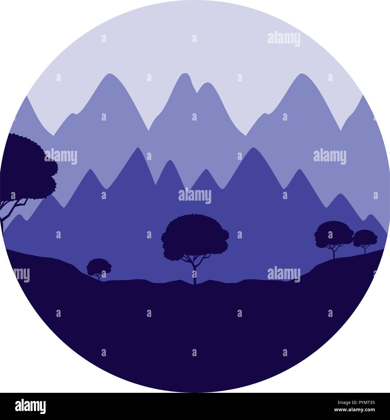nature landscape background Stock Vector Image & Art - Alamy