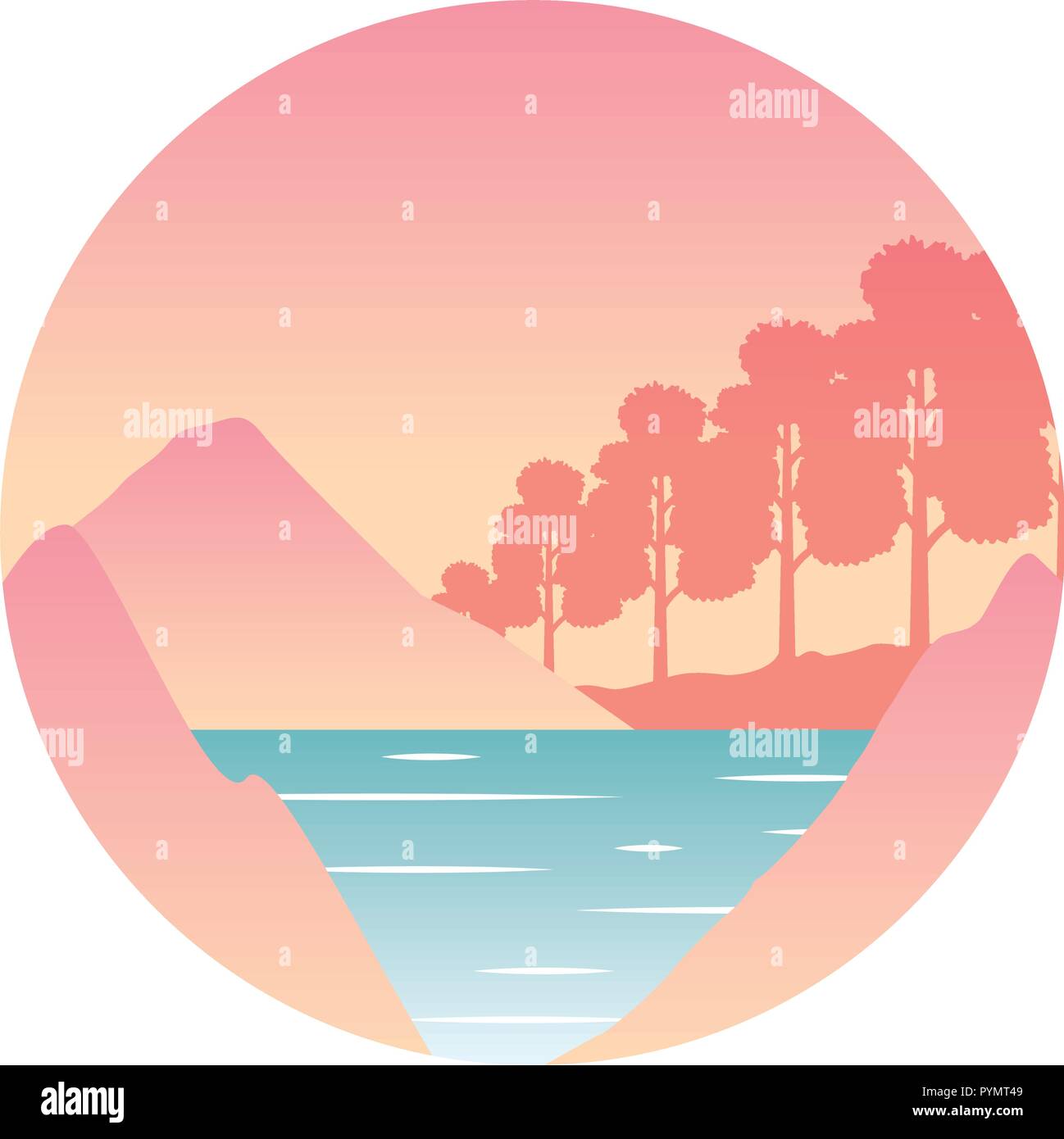 nature landscape background Stock Vector Image & Art - Alamy