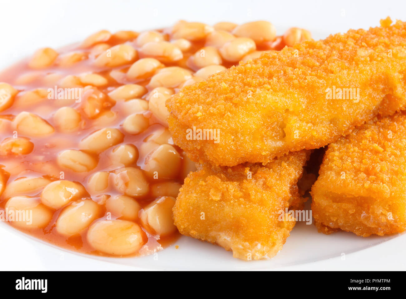 Fish fingers baked beans hires stock photography and images Alamy