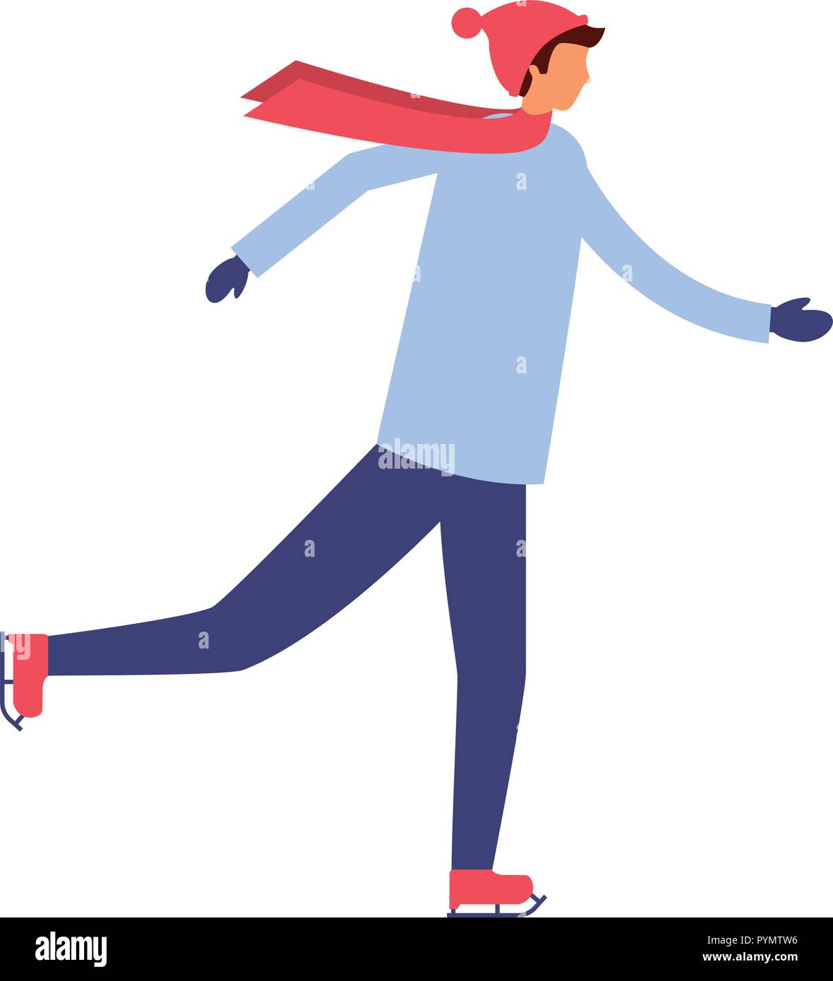 Iceskating Stock Vector Images Alamy