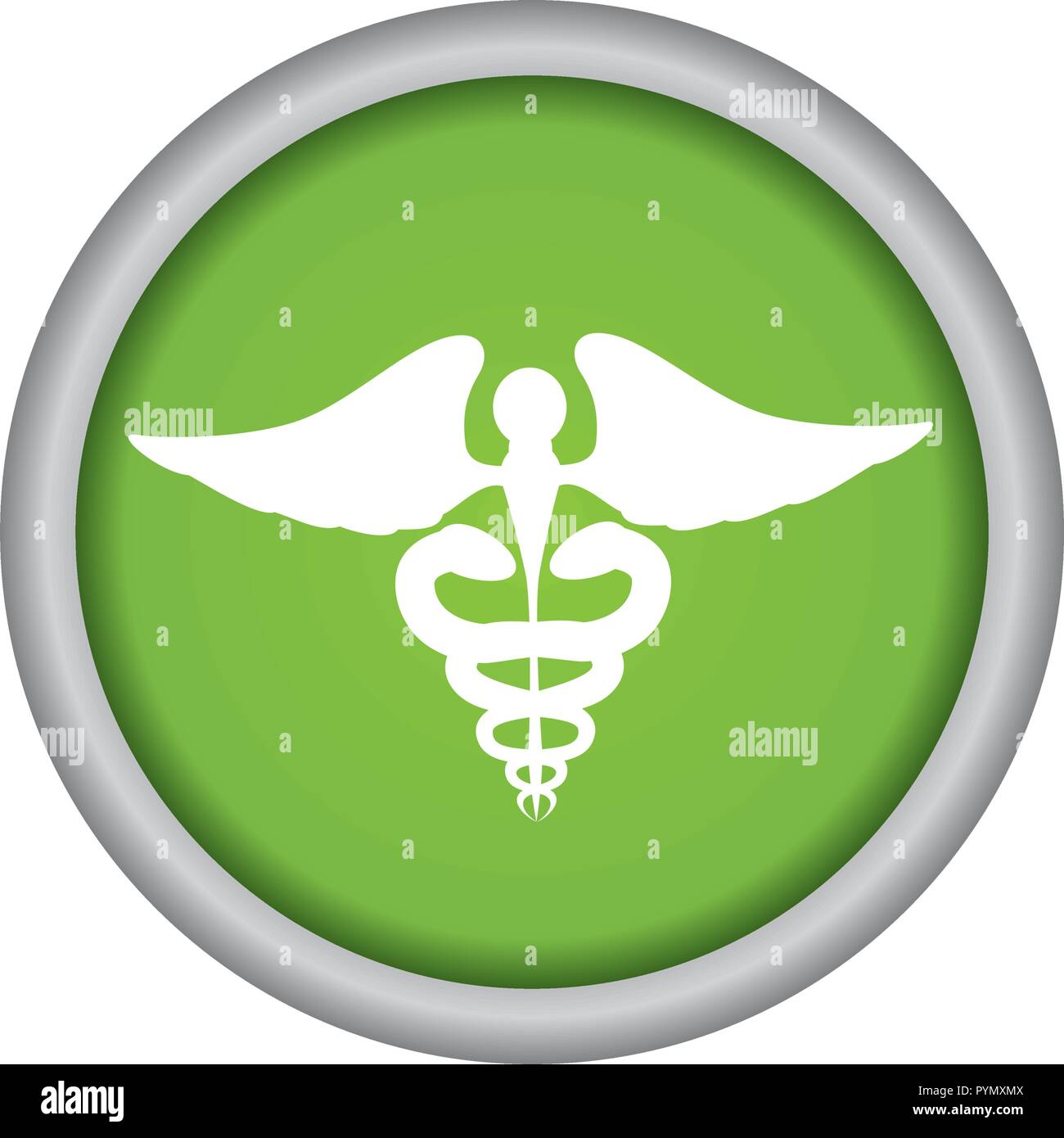 medical symbol with needle and wings vector illustration design Stock Vector Image & Art Alamy