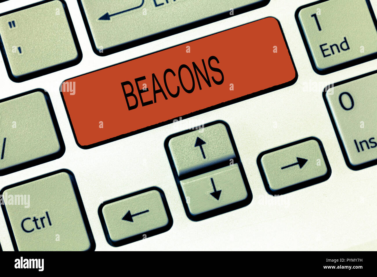 Word writing text Beacons. Business concept for Fire or light in high ...