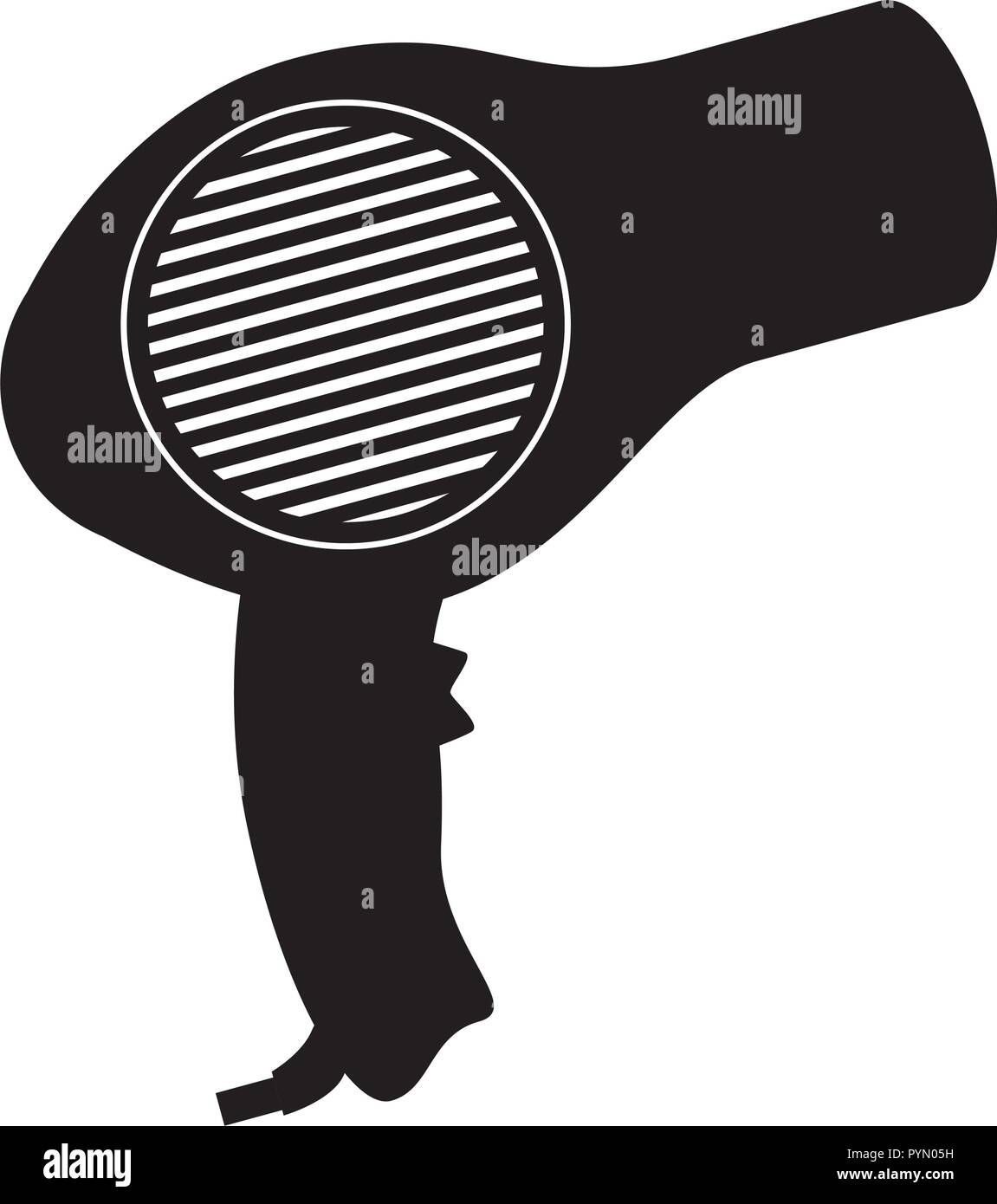 salon dryer isolated icon vector illustration design Stock Vector