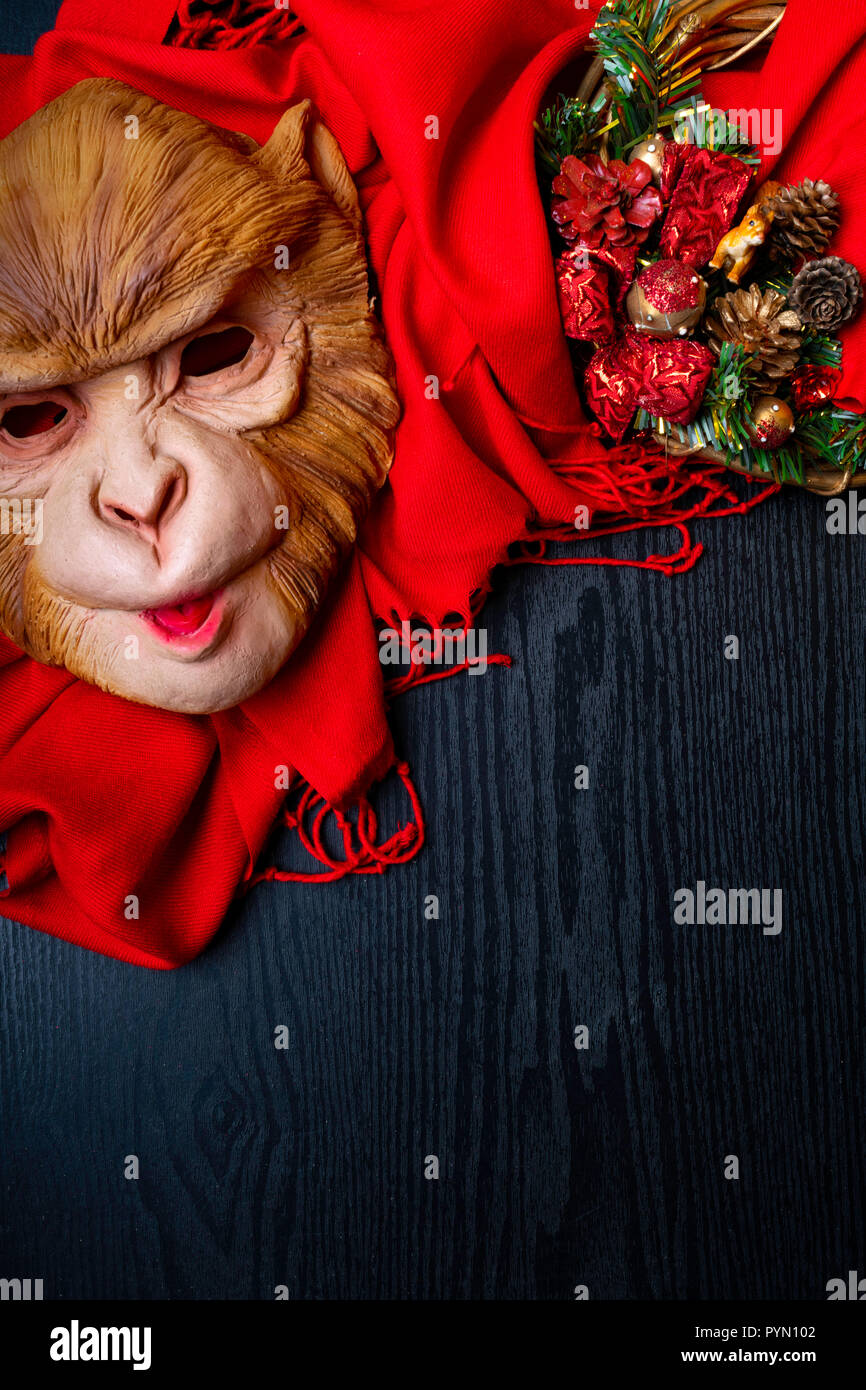 Download Monkey Mask High Resolution Stock Photography And Images Alamy PSD Mockup Templates