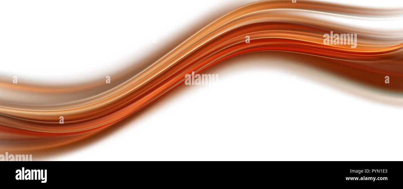 Abstract elegant wave panorama design with space for your text Stock ...
