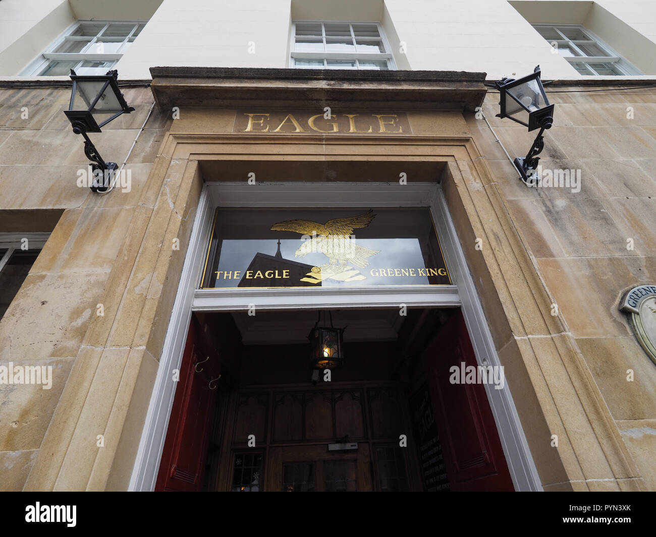 CAMBRIDGE UK CIRCA OCTOBER 2018 The Eagle Pub Where DNA Discovery CAMBRIDGE UK CIRCA OCTOBER 2018 The Eagle Pub Where DNA Discovery