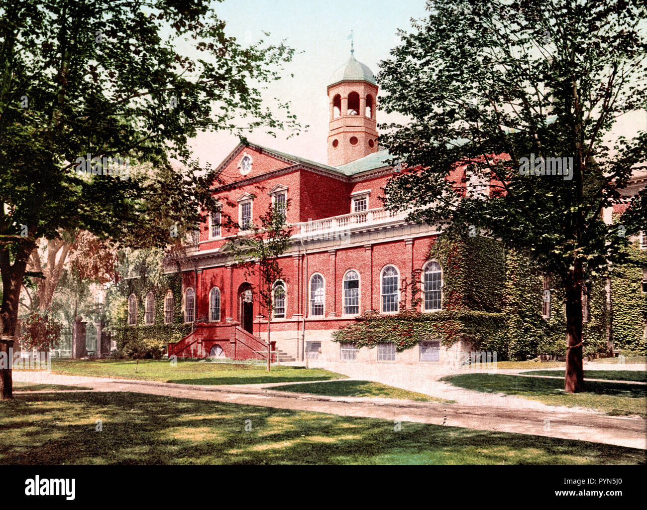 Harvard House, Harvard University ca. 1899 Stock Photo Alamy