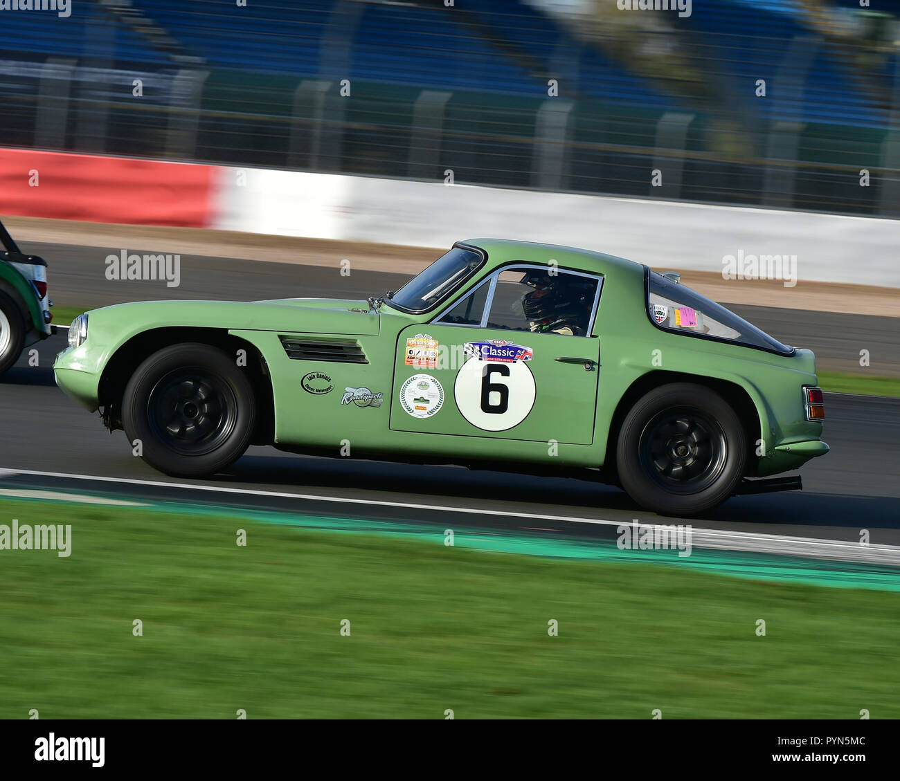 Johan Denekamp, TVR Tuscan, Historic Road Sports, Silverstone Finals Historic Race Meeting, Silverstone, October 2018, cars, Classic Racing Cars, Hist Stock Photo