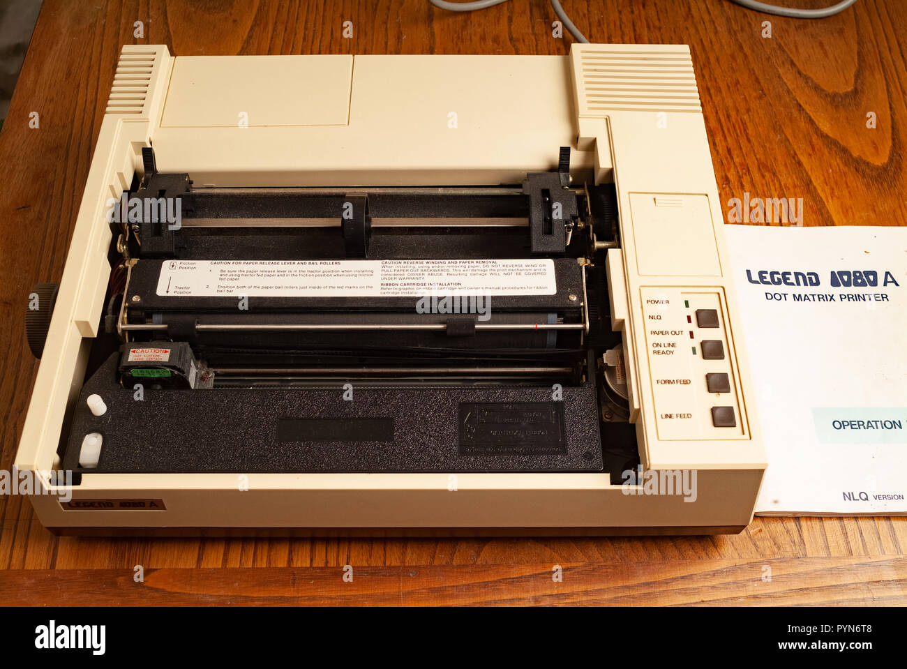 Dot matrix printer hires stock photography and images Alamy