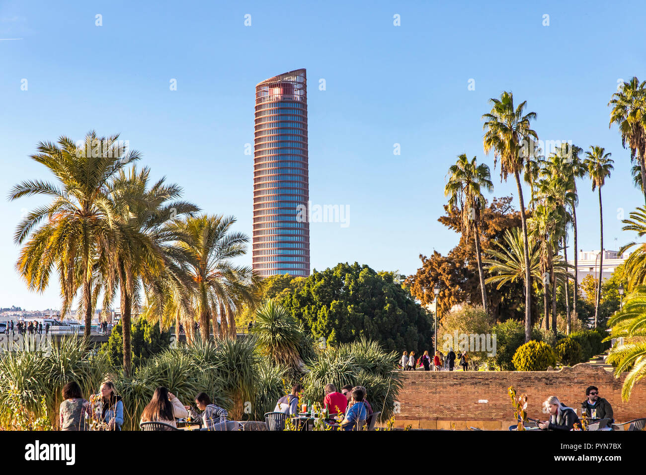 Cajasol tower hi-res stock photography and images - Alamy