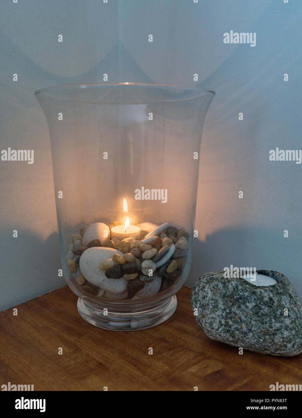 Candle glass holder hires stock photography and images Alamy