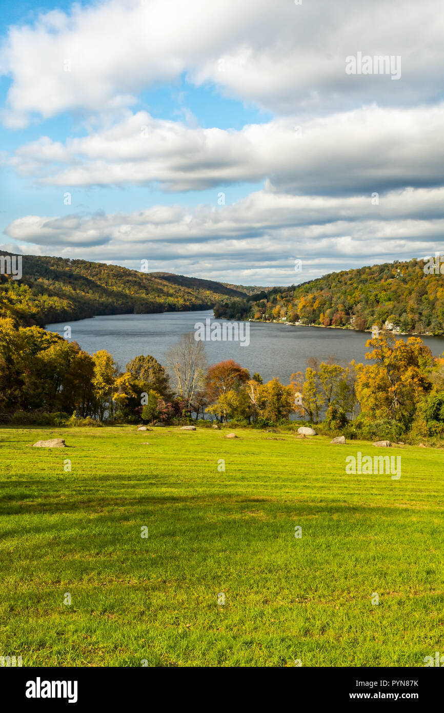 Squantz Pond State Park Stock Photo Alamy