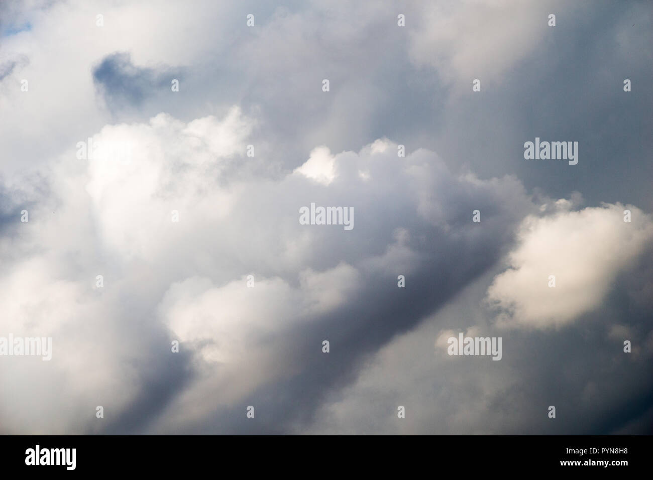 Dark and grey clouds are formed in the sky Stock Photo - Alamy