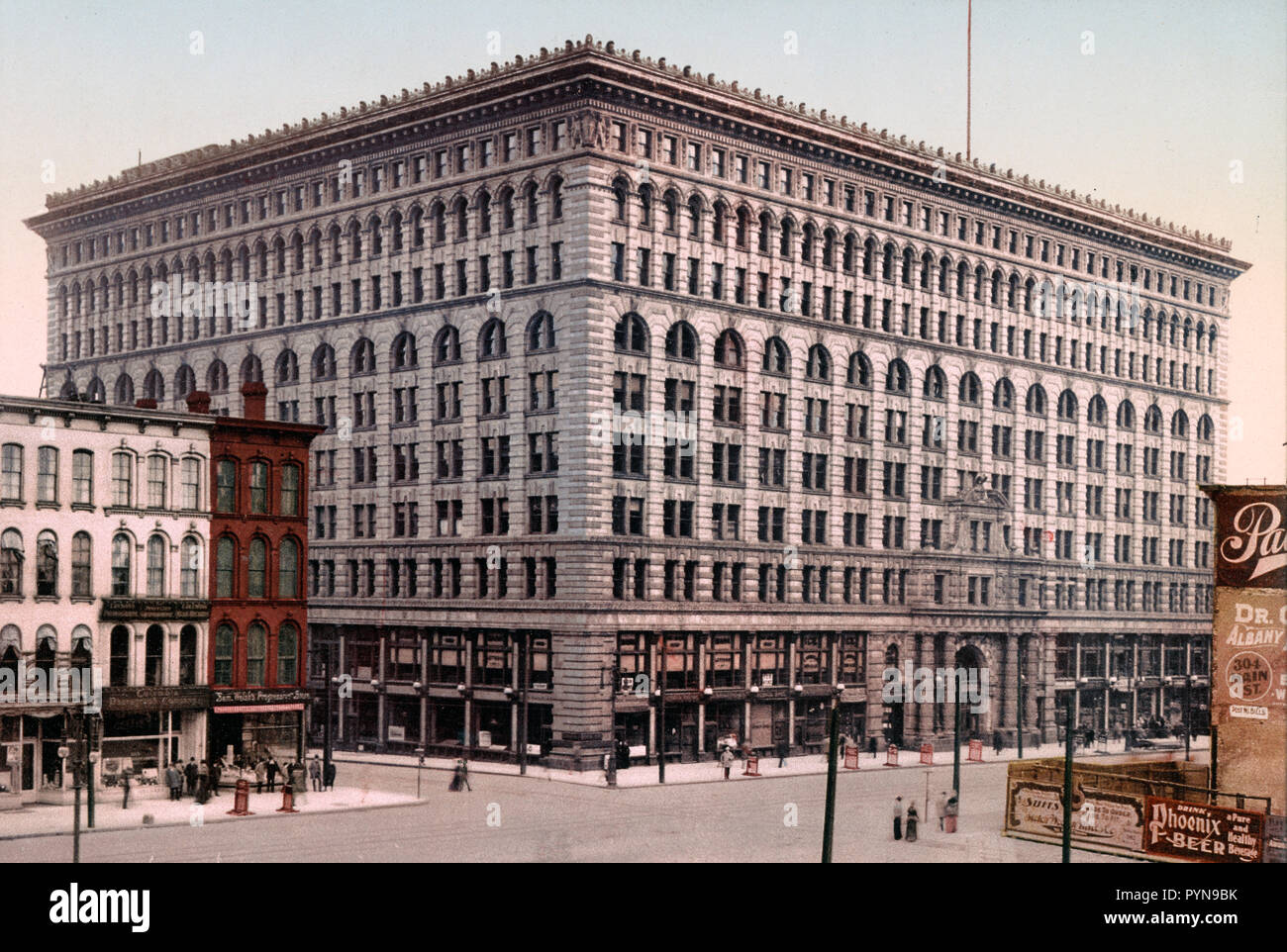 Ellicott Square Building, Buffalo ca. 1900 Stock Photo