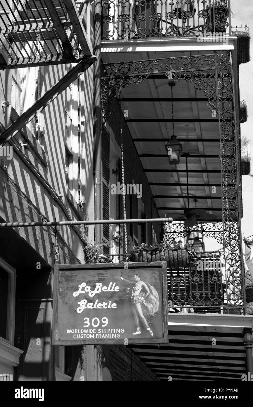 French Quarter Buildings, New Orleans, Louisiana, USA Stock Photo Alamy
