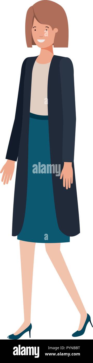 business woman avatar character Stock Vector Image & Art - Alamy