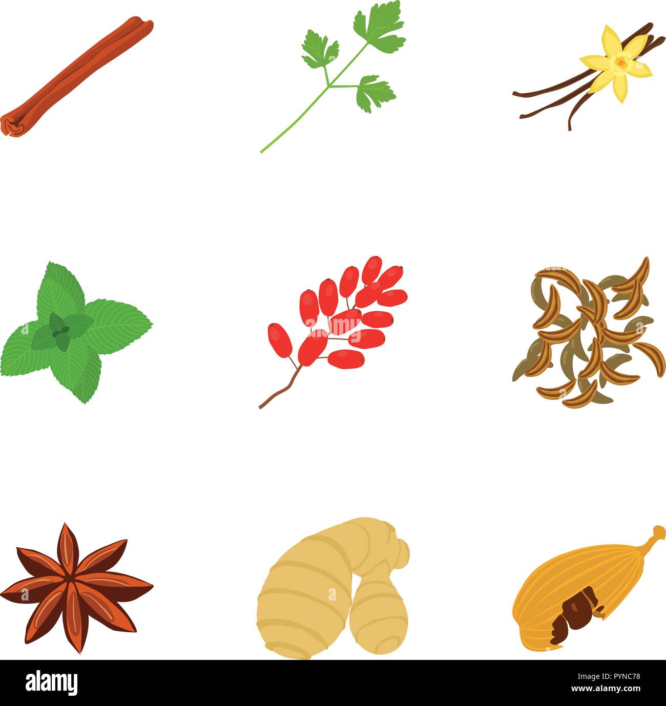 Fragrant environment Stock Vector Images - Alamy