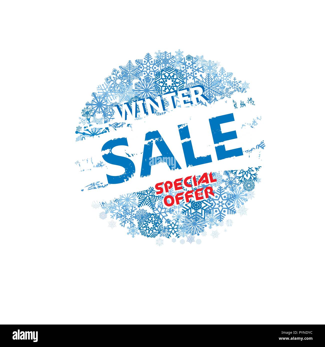 Winter sale promotion stock illustration. Illustration of icons - 79976288