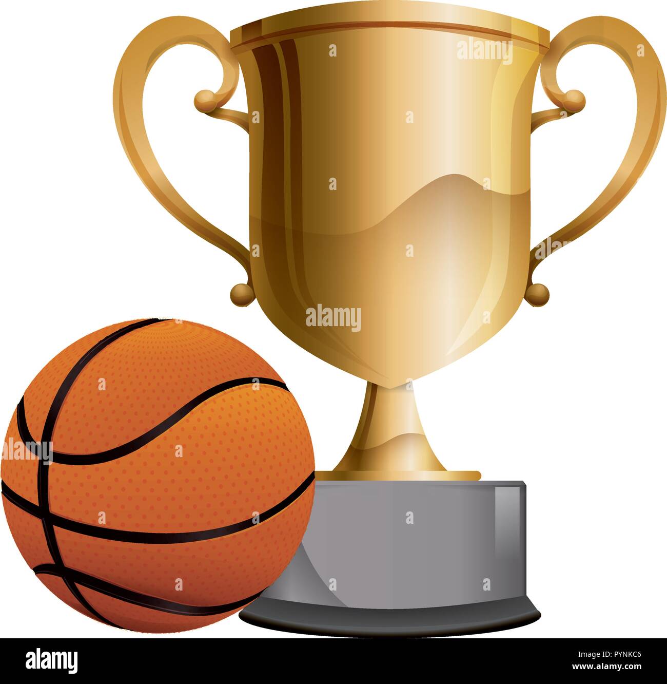 Basketball Trophy Cup Vector Illustration Graphic Design Royalty Free SVG,  Cliparts, Vectors, and Stock Illustration. Image 96829451.