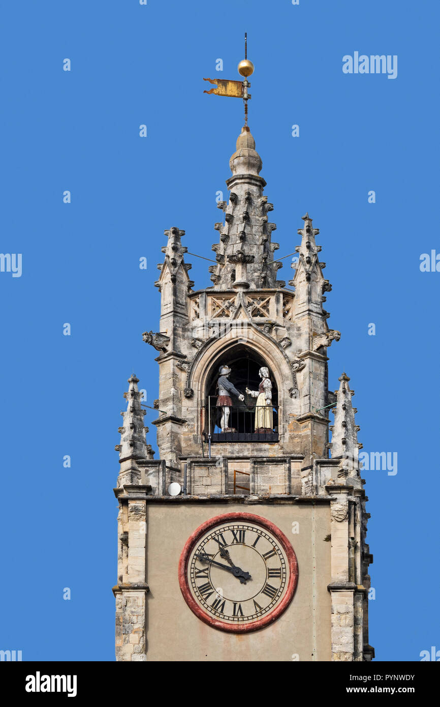 Automaton clock hi-res stock photography and images - Alamy