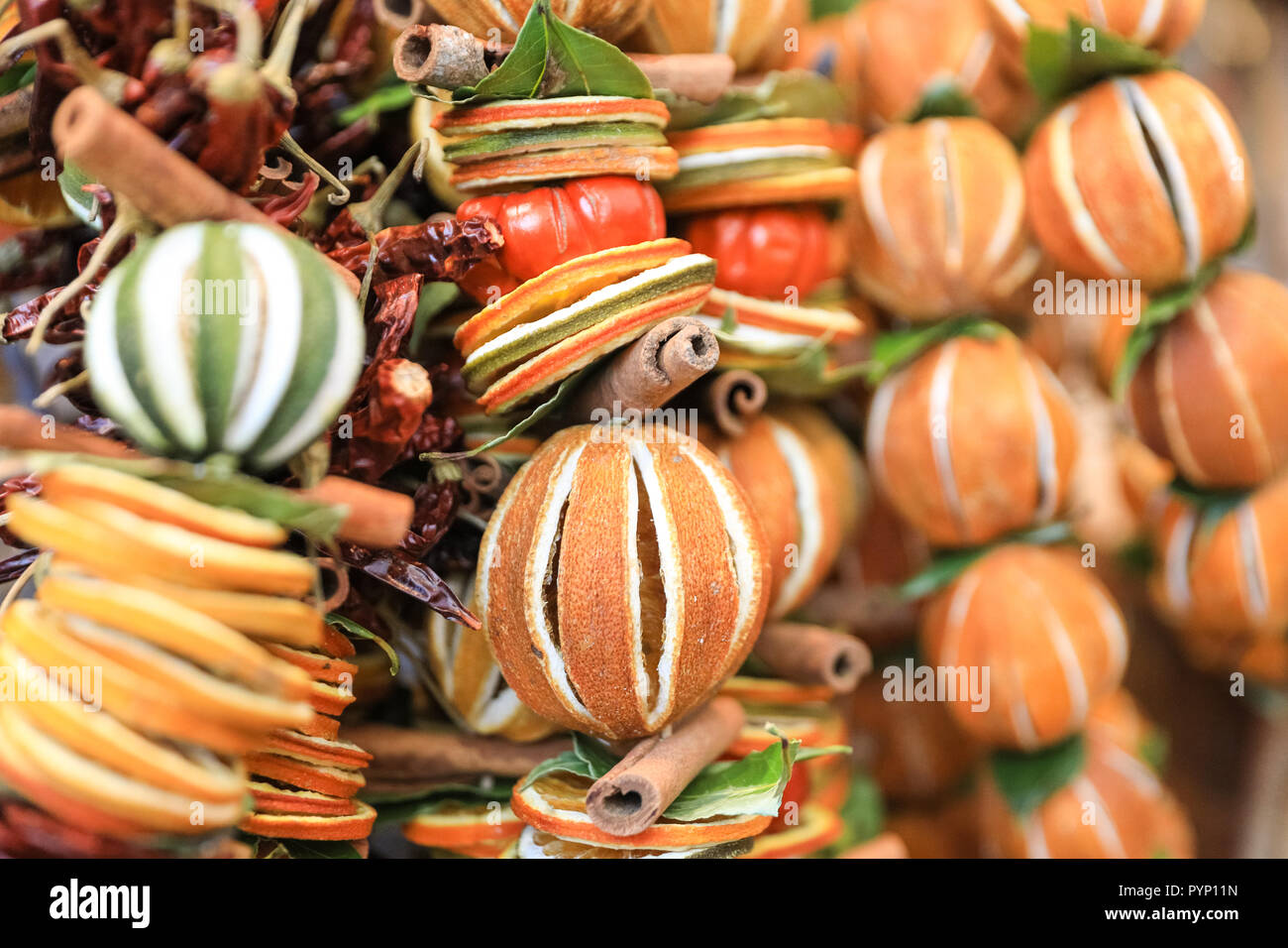 Olympia Exhibition Centre London Uk 29th Oct 2018 Dried Citrus