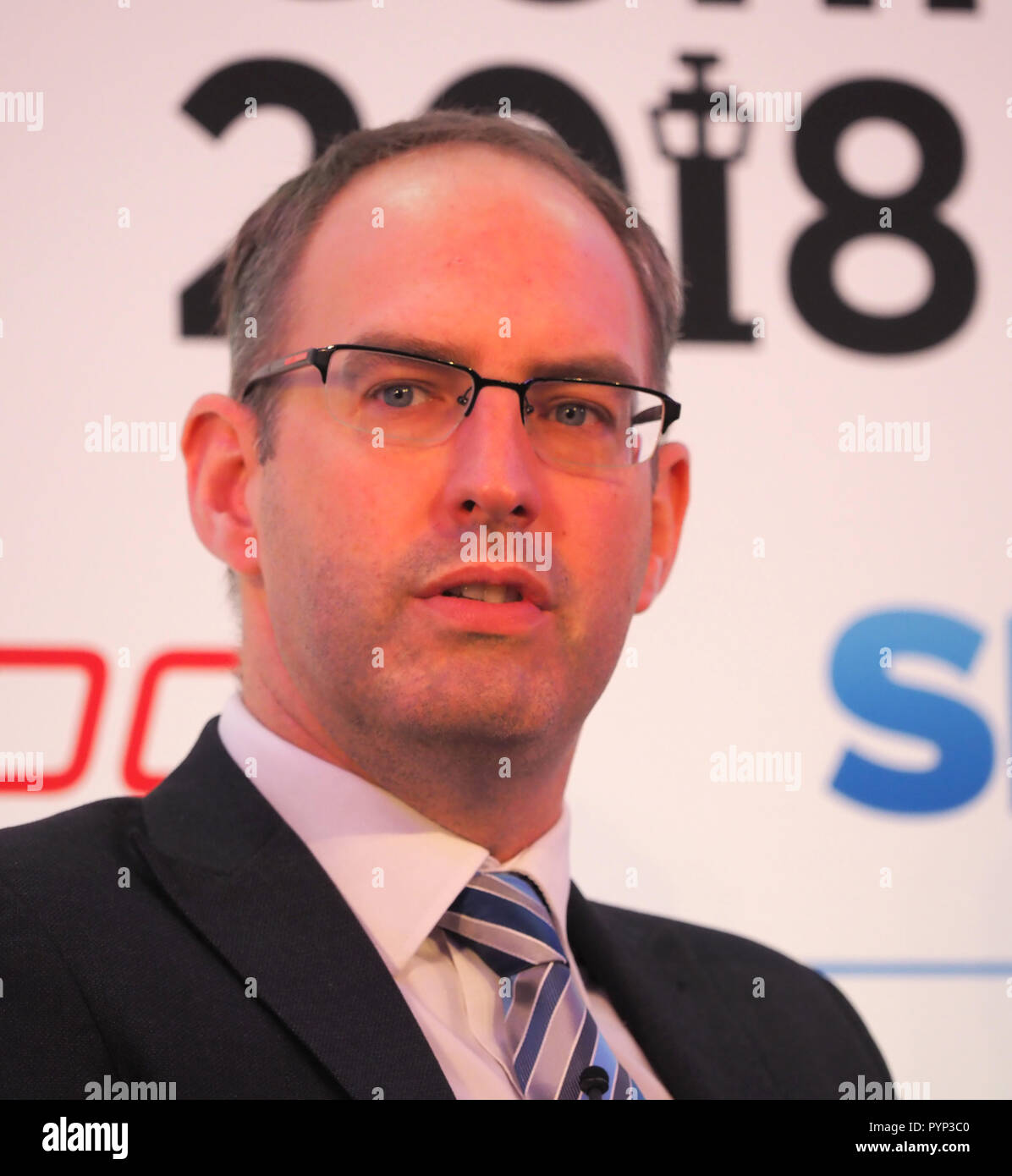 London, UK. 29th Oct, 2018. John Irving, CEO Liverpool John Lennon