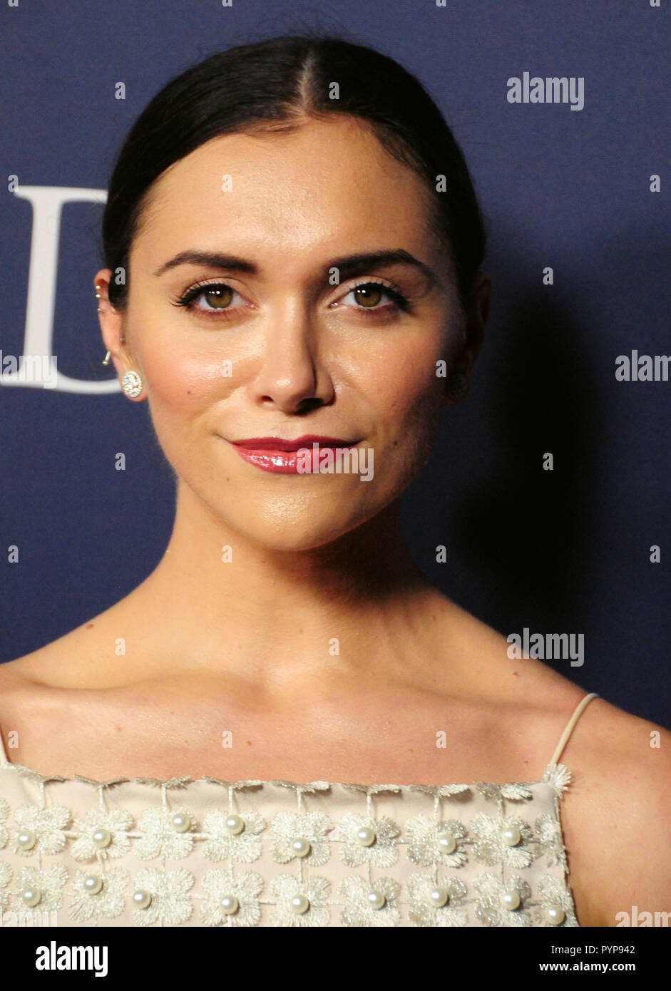 LOS ANGELES, CA - OCTOBER 29: Actress Alyson Stoner attends the