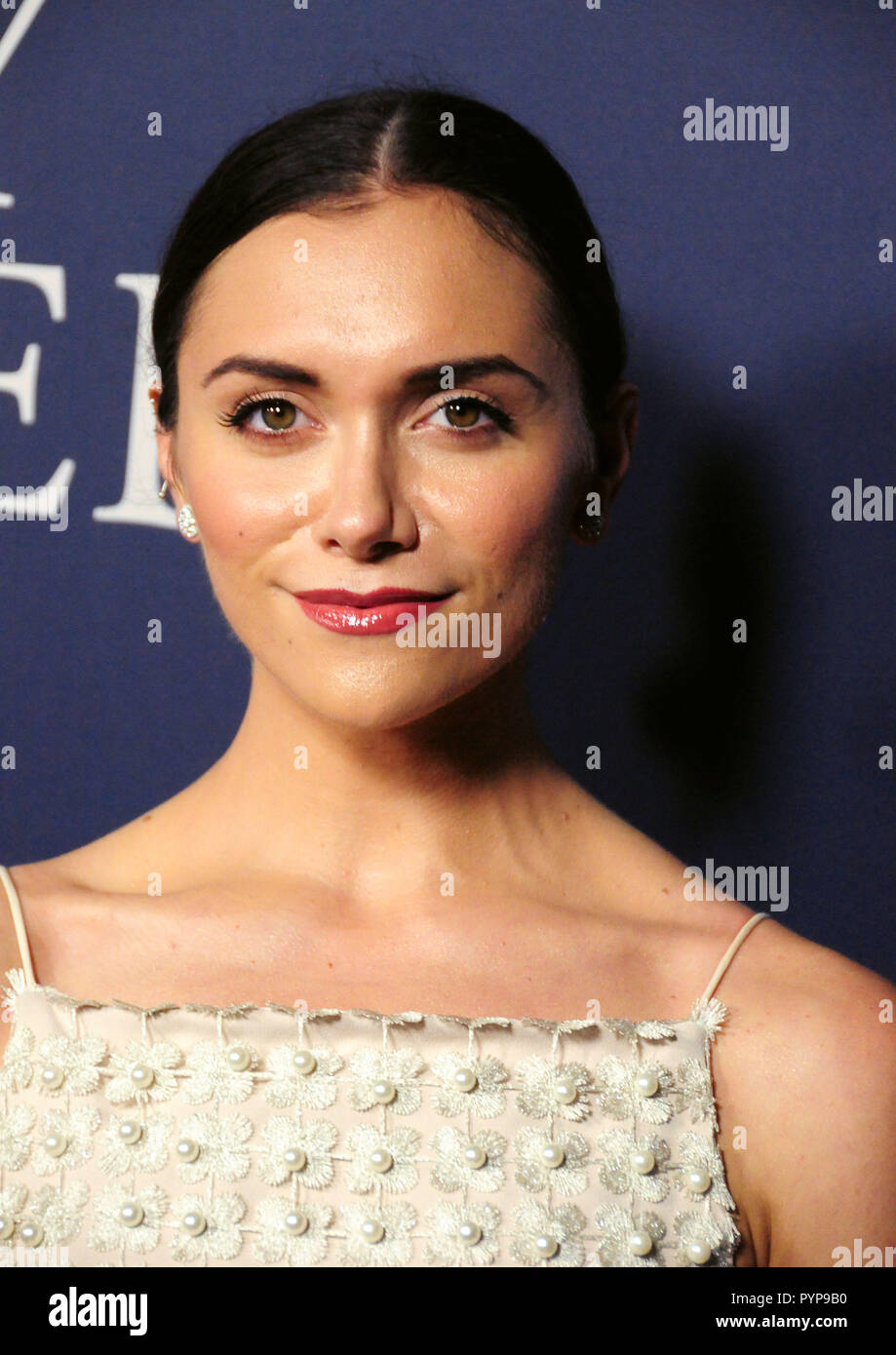 LOS ANGELES, CA - OCTOBER 29: Actress Alyson Stoner attends the