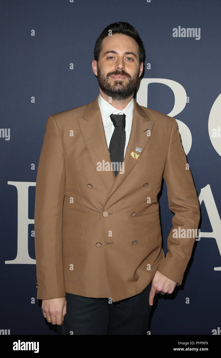 LOS ANGELES, CA - OCTOBER 29: Garrard Conley, at the Los Angeles Special Screening of Boy Erased at Directors Guild of America in Los Angeles, California on October 29, 2018. Credit: Faye Sadou/MediaPunch Stock Photo