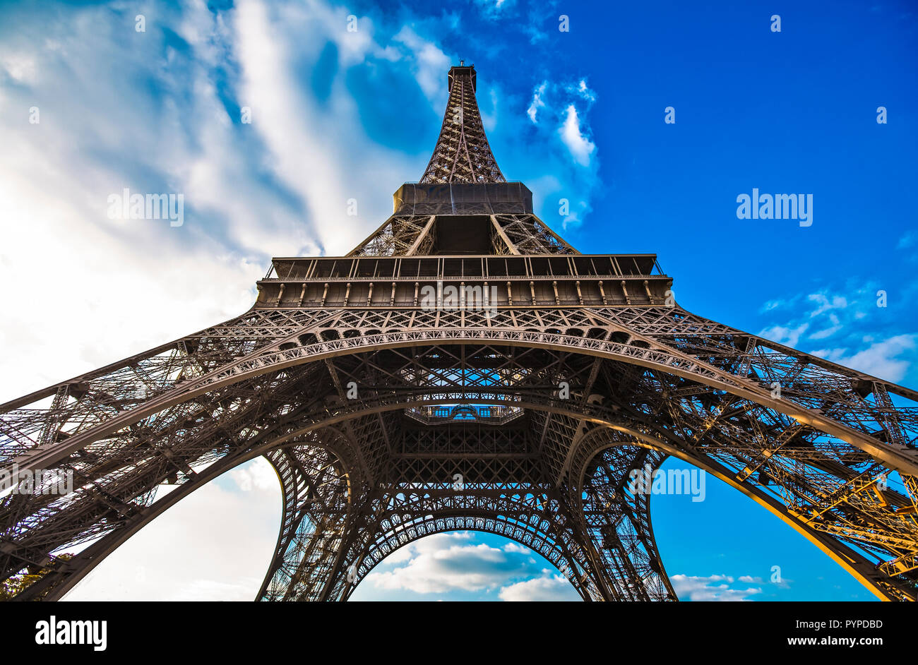 France,Paris,the Eiffel tower Stock Photo