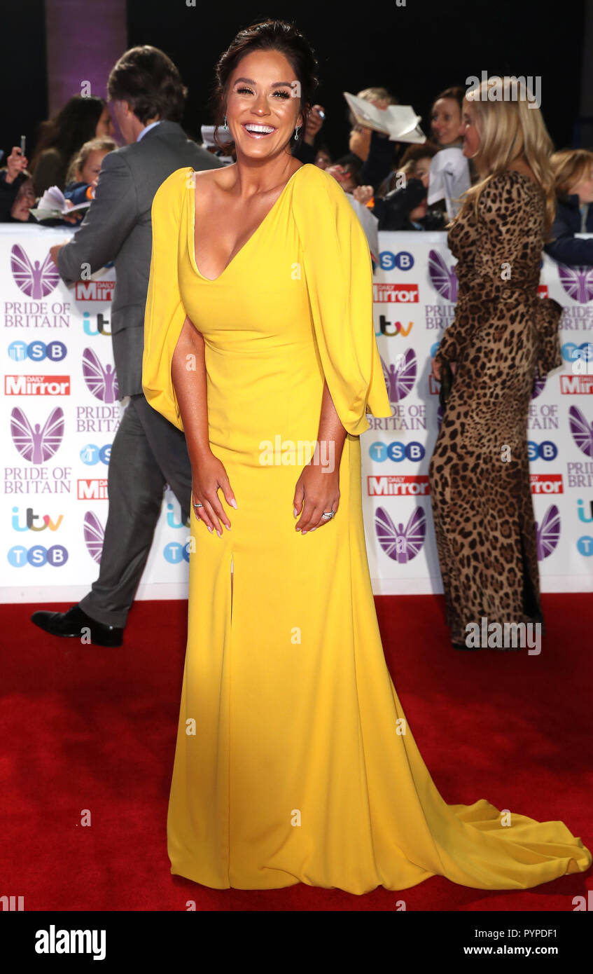 Vicky Pattison during the Pride Of Britain Awards 2018, in partnership