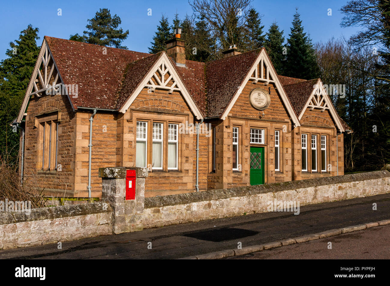 Built in 1913, the Lady Joicey Memorial Hall in Ford village on the