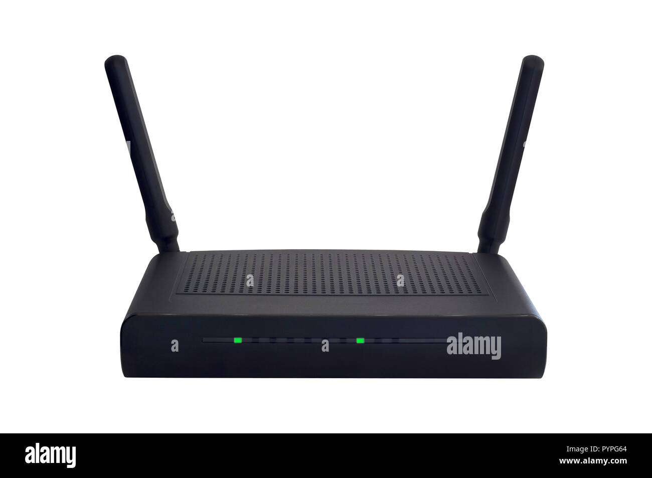 Isolate modem router on white background, internet concept Stock Photo -  Alamy