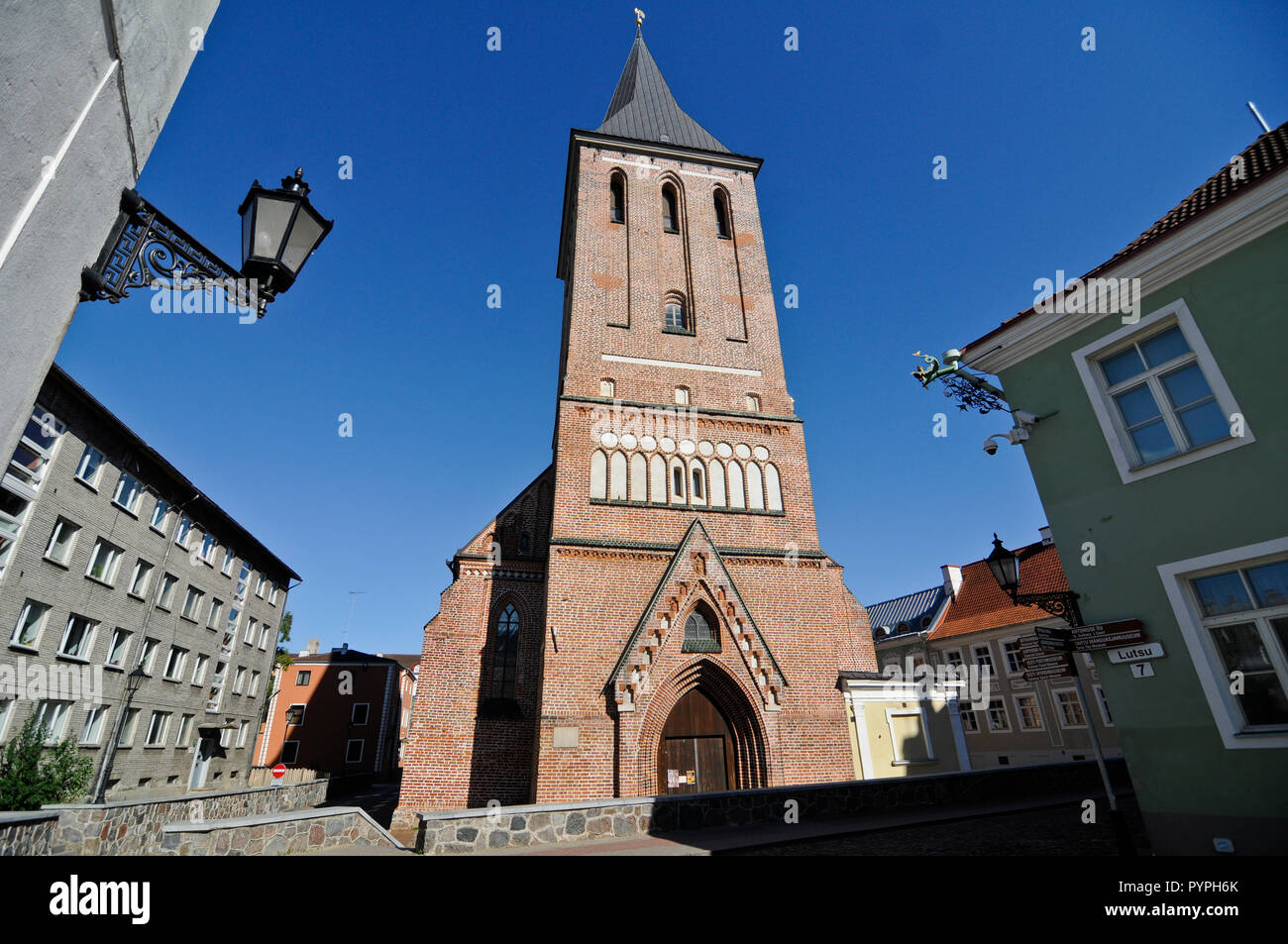 St. John's Church, Tartu, Estonia Stock Photo