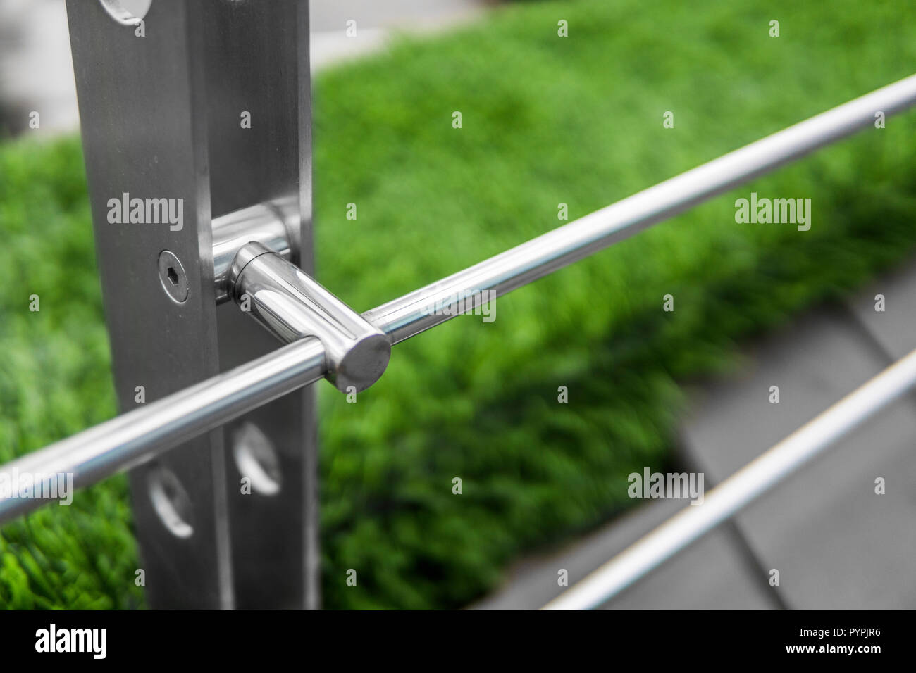 Steel railing profile hires stock photography and images Alamy