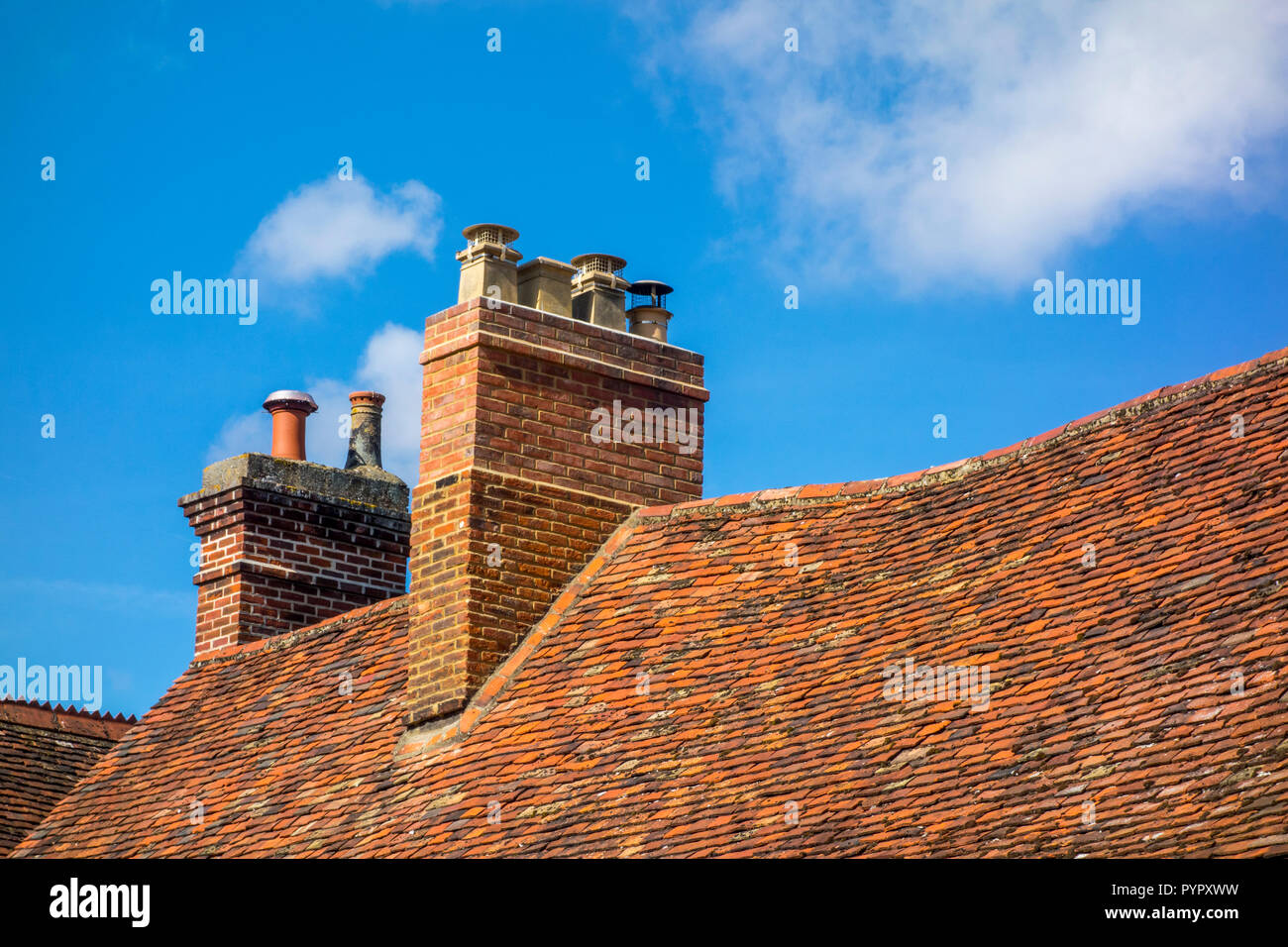Saffron Walden, historic market town in Uttlesford, Essex, UK Stock Photo